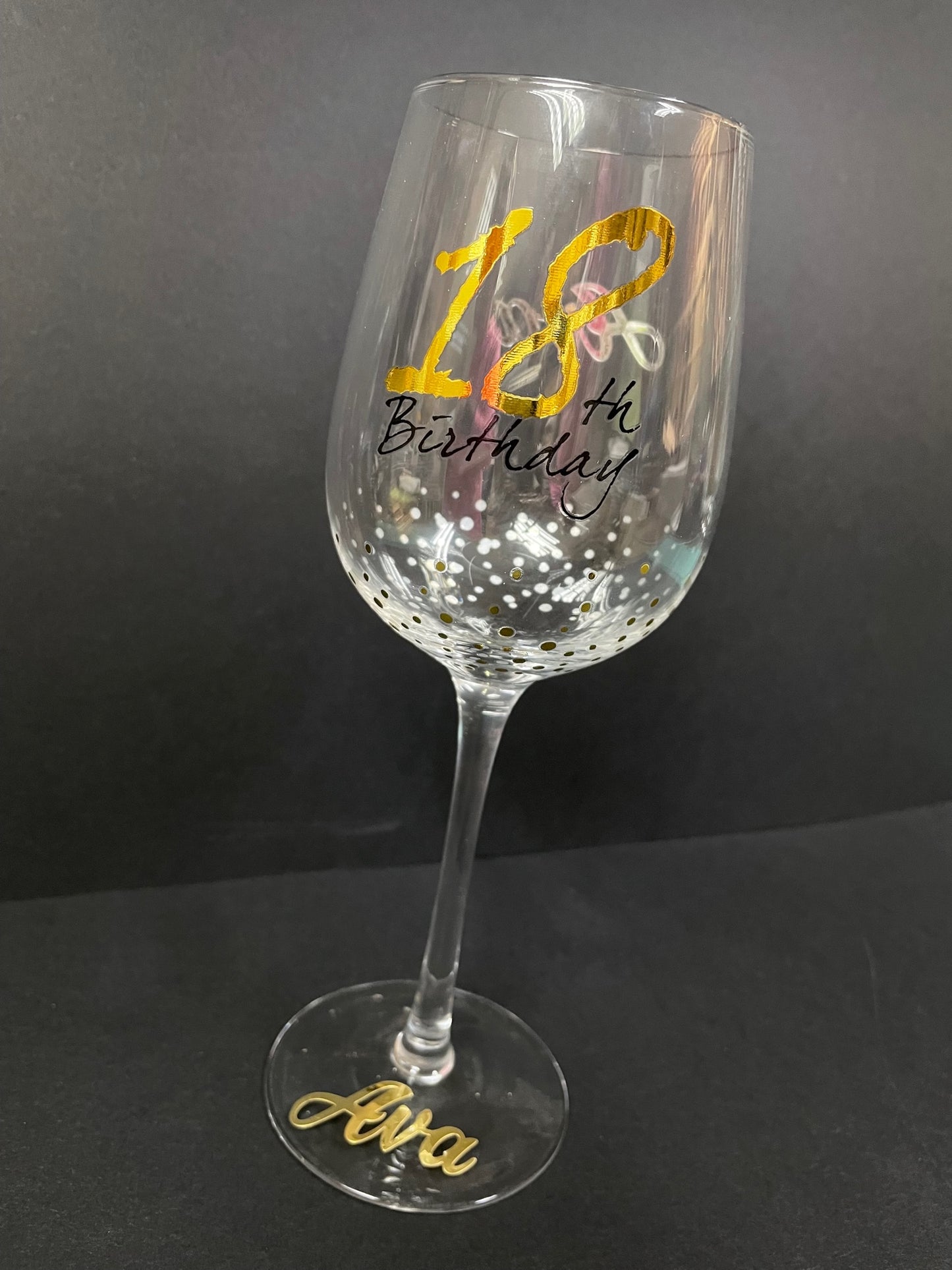 Custom Wine Glass