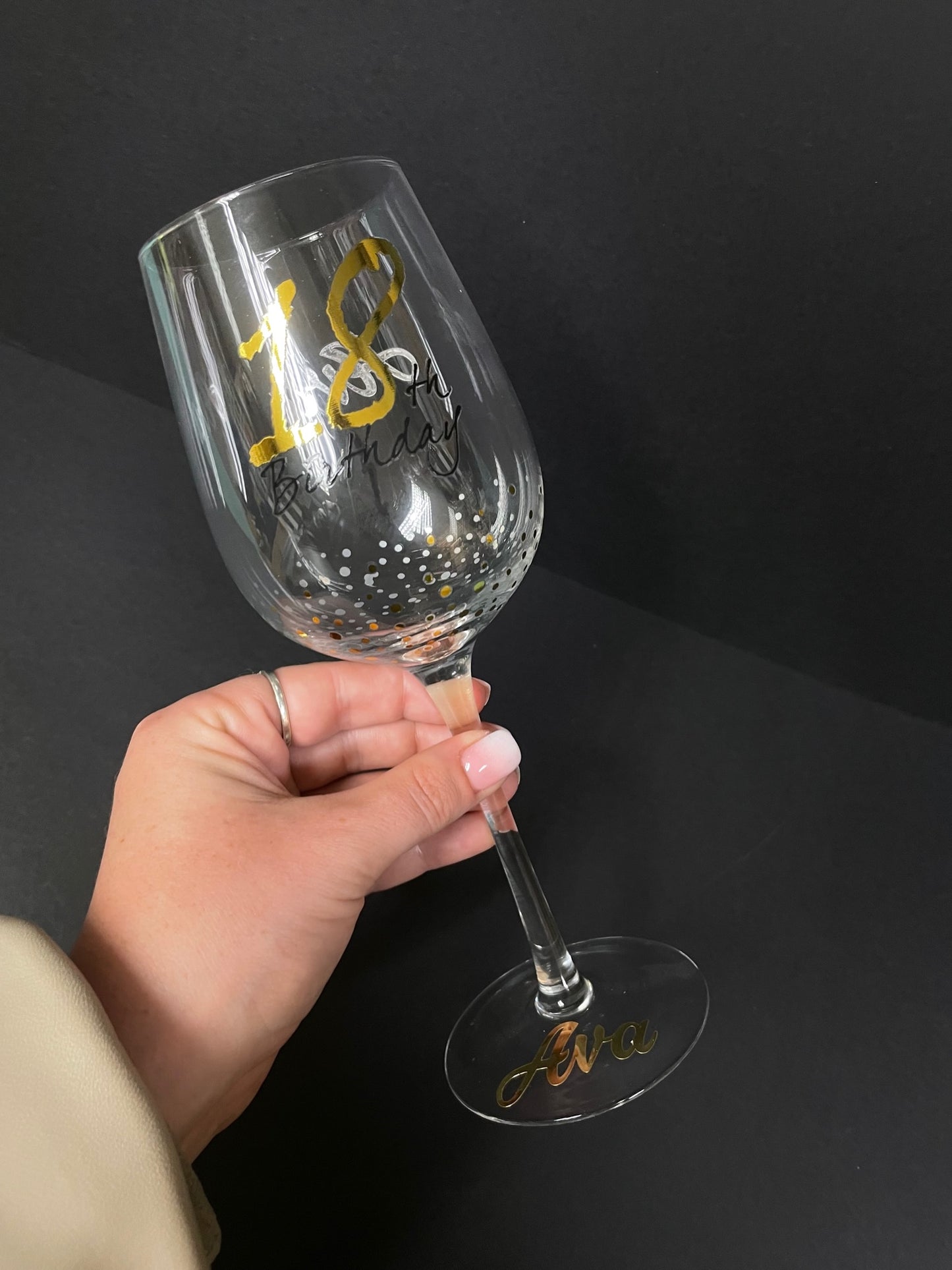 Custom Wine Glass