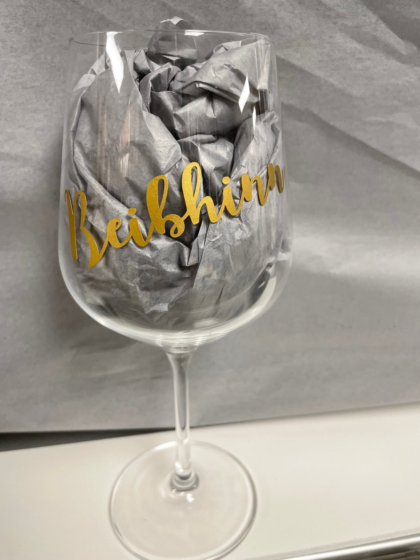 Custom Wine Glass