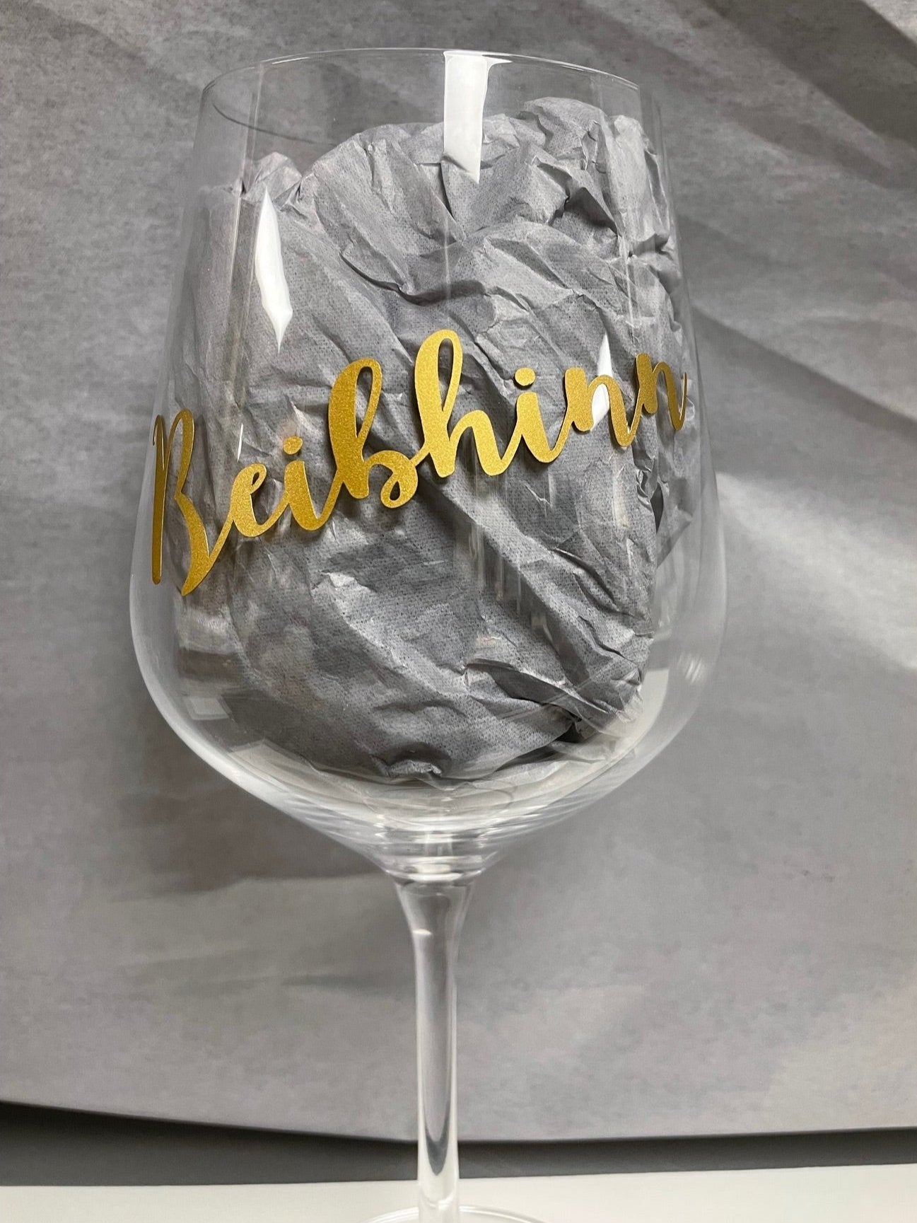 Custom Wine Glass